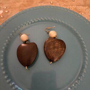 Vintage botanical earrings